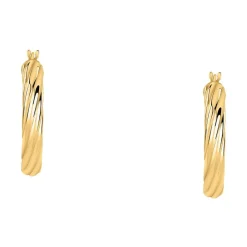 Gioielli Donna|Orecchini<Bluespirit Orecchini a Cerchio - Creole in Oro, ⌀15mm