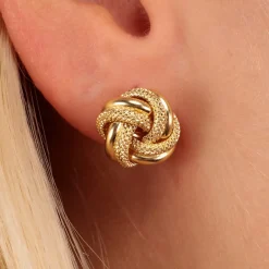 Gioielli In Oro|Gioielli Donna<Bluespirit ORECCHINI NODO - P.13Z201000200