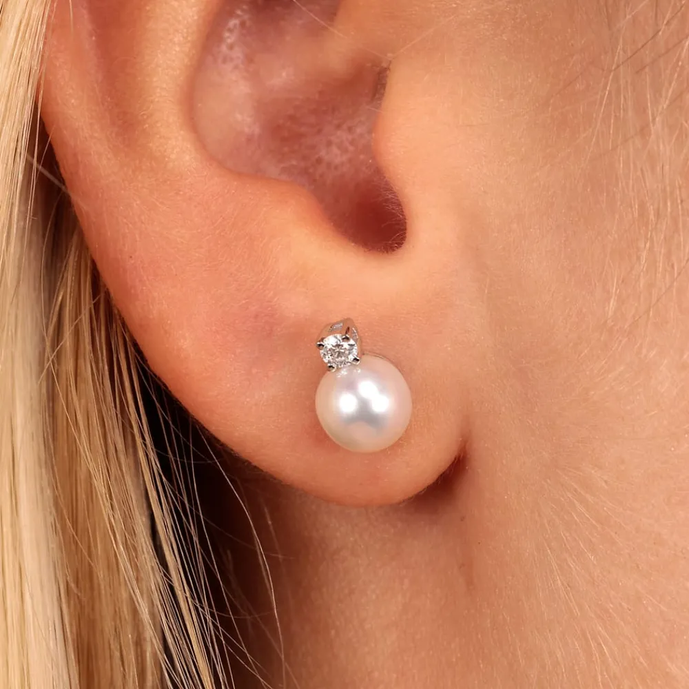 Orecchini Con Diamanti|Gioielli Con Perle<Bluespirit ORECCHINI VENERE - P.20X801000200