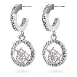 Orecchini|Gioielli In Acciaio<Camurrìa ORECCHINI CAMURRÌA CRIU - CJ.OR01T.1S
