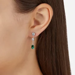 Gioielli Donna<Chiara Ferragni Brand ORECCHINI EMERALD - J19AWJ18