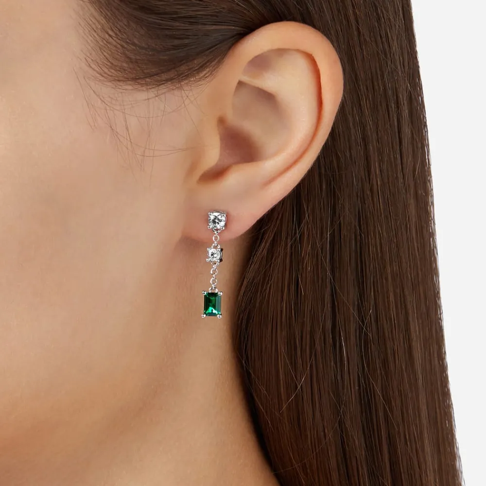 Gioielli Donna<Chiara Ferragni Brand ORECCHINI EMERALD - J19AWJ18