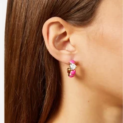 Gioielli Donna<Chiara Ferragni Brand Orecchini Cuoricino Neon - J19AWD05