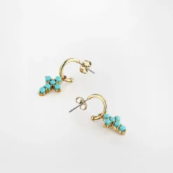 Orecchini|Gioielli In Acciaio<Chiara Ferragni Brand ORECCHINI TURQUOISE - J19AYT05