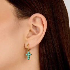 Orecchini|Gioielli In Acciaio<Chiara Ferragni Brand ORECCHINI TURQUOISE - J19AYT05