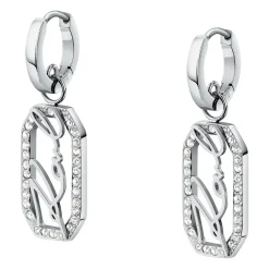 Orecchini|Gioielli In Acciaio<Karl Lagerfeld ORECCHINI CRYSTALS - KLAYC46