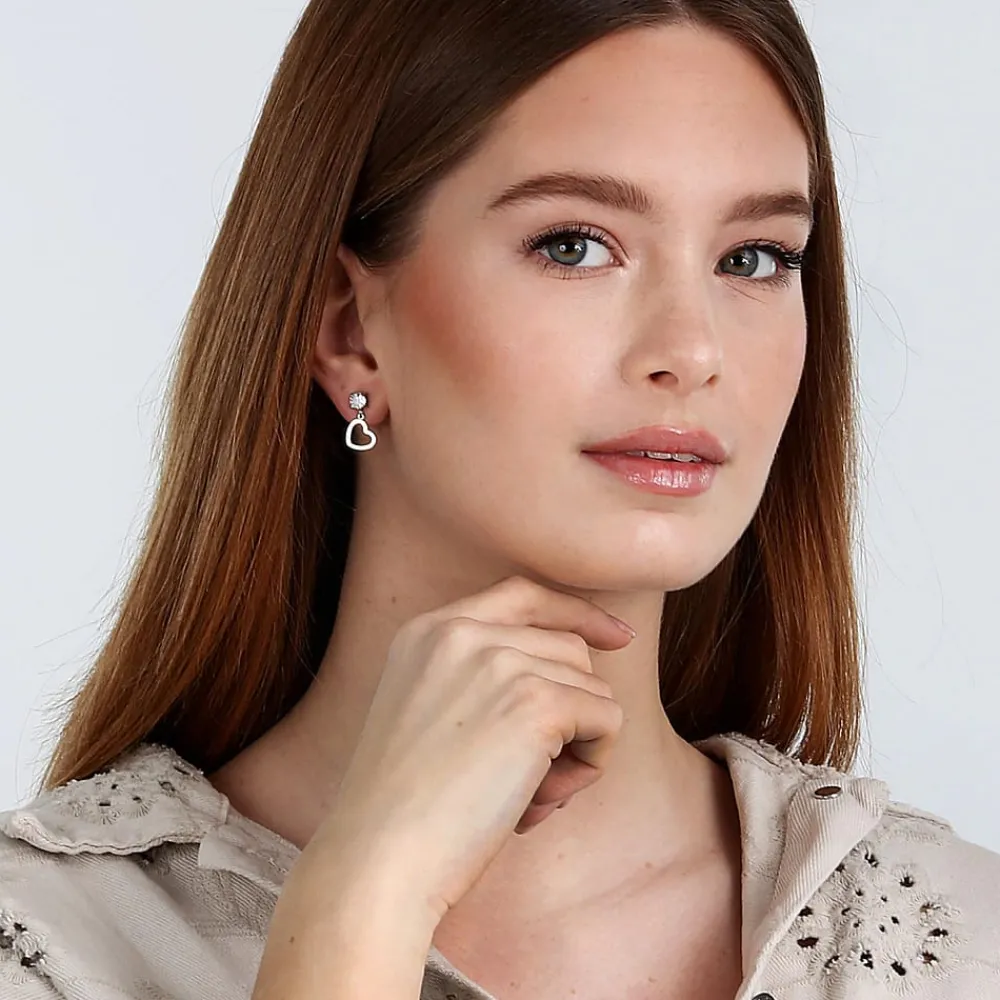 Orecchini In Acciaio|Gioielli Donna<La Petite Story ORECCHINI SINGLE EARRINGS - LPS02AQM58