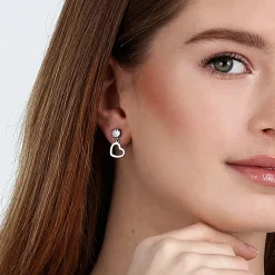 Orecchini In Acciaio|Gioielli Donna<La Petite Story ORECCHINI SINGLE EARRINGS - LPS02AQM58