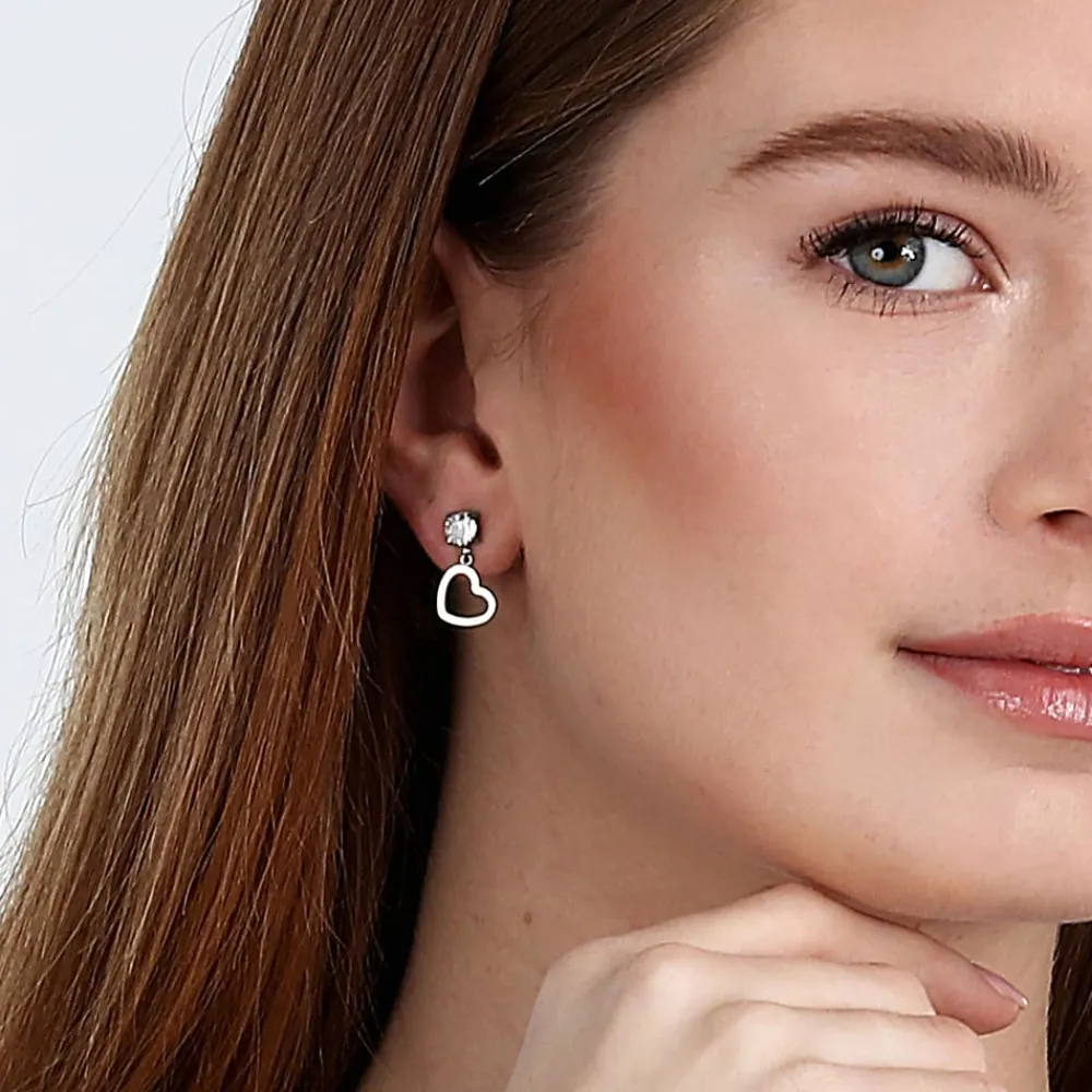 Orecchini In Acciaio|Gioielli Donna<La Petite Story ORECCHINI SINGLE EARRINGS - LPS02AQM58