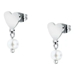 Orecchini|Orecchini In Acciaio<La Petite Story ORECCHINI PEARL - LPS01AZA05