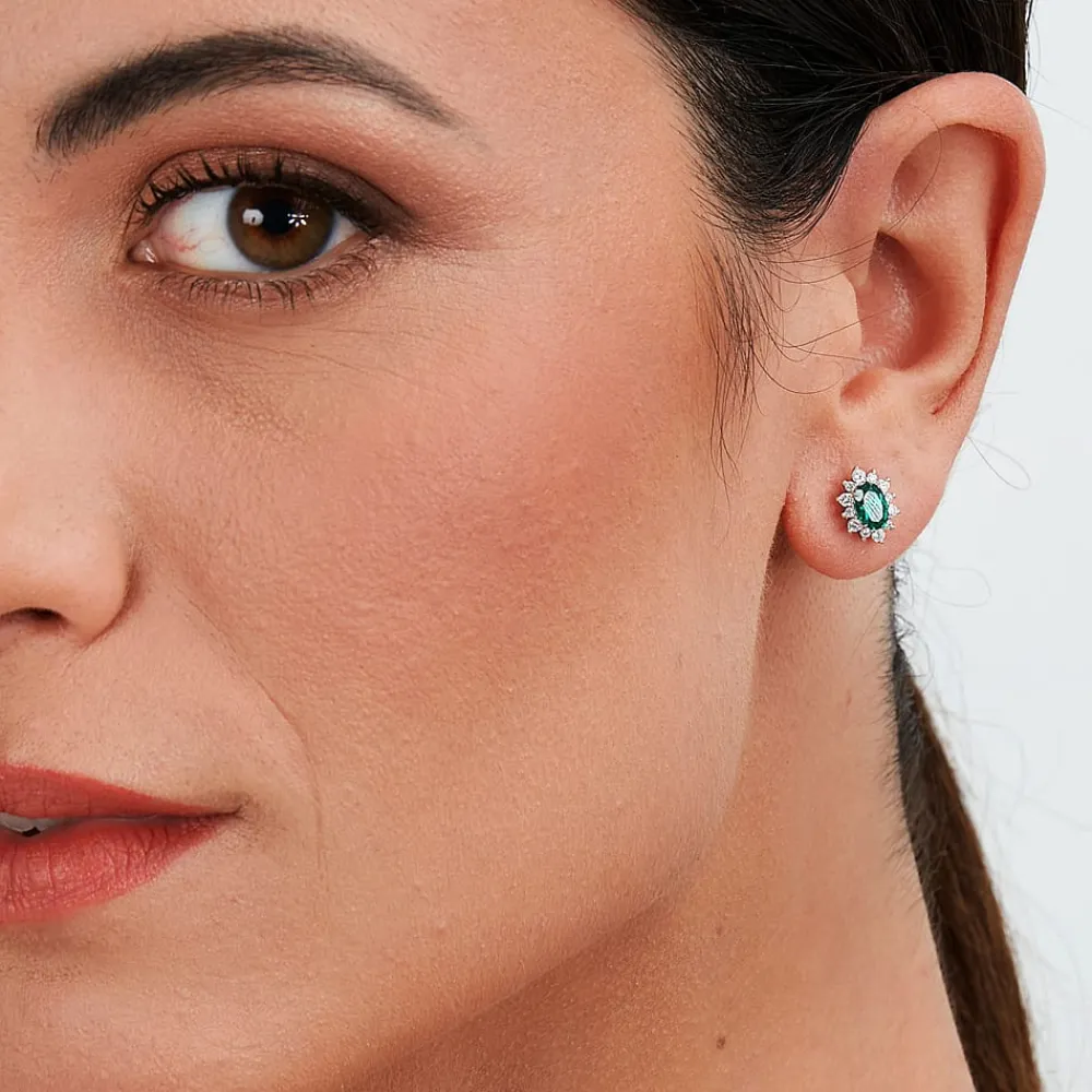 Orecchini|Orecchini Donna<Live Diamond ORECCHINI CLASSIC GEM STONE - LDW100175