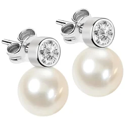 Orecchini|Gioielli In Argento<Morellato ORECCHINI PERLA ESSENZIALE - SANH04