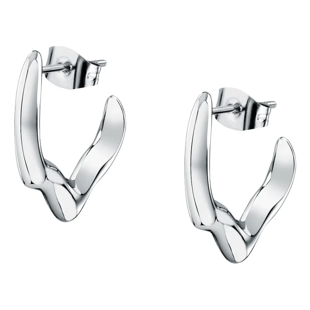 Gioielli Donna<Trussardi ORECCHINI T-DESIGN - TJAXA06