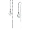 Gioielli In Acciaio|Gioielli Donna<Trussardi ORECCHINI T-DESIGN - TJAXA15