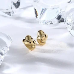 Orecchini In Acciaio<Trussardi ORECCHINI T-DESIGN - TJAXA18