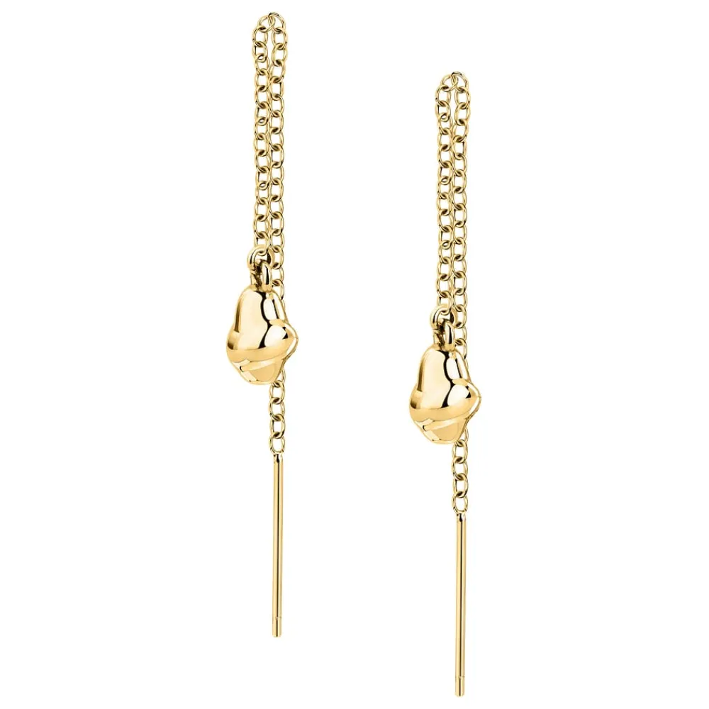 Gioielli In Acciaio|Gioielli Donna<Trussardi ORECCHINI T-DESIGN - TJAXA13