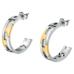 Orecchini|Gioielli In Acciaio<Trussardi ORECCHINI T-LOGO - TJAXC69