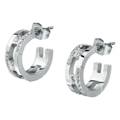 Orecchini|Gioielli In Acciaio<Trussardi ORECCHINI T-LOGO - TJAXC70