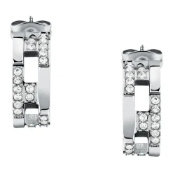 Orecchini|Gioielli In Acciaio<Trussardi ORECCHINI T-LOGO - TJAXC70