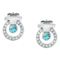 Gioielli In Acciaio<Trussardi ORECCHINI T-LOGO - TJAXC59