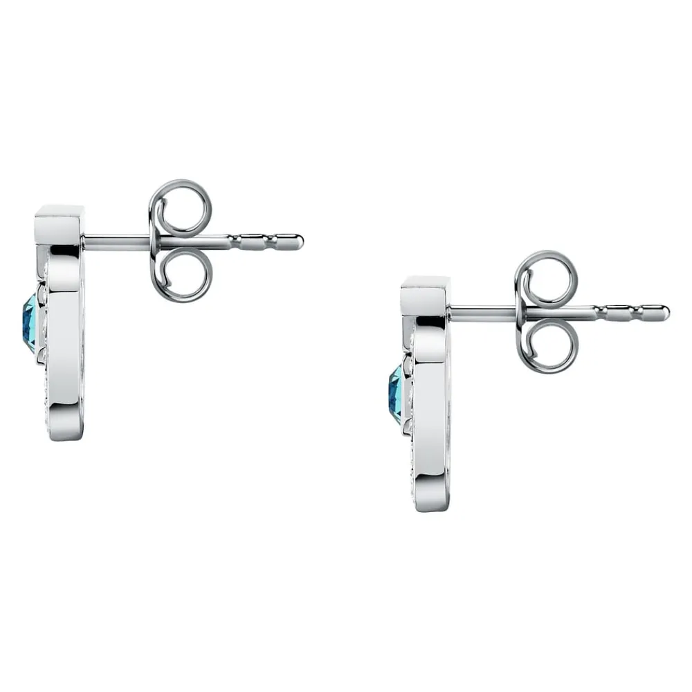 Gioielli In Acciaio<Trussardi ORECCHINI T-LOGO - TJAXC59