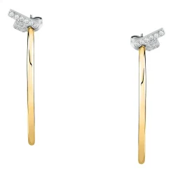 Gioielli Donna<Trussardi ORECCHINI T-LOGO - TJAXC31
