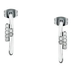 Orecchini In Acciaio<Trussardi ORECCHINI T-LOGO - TJAXC86