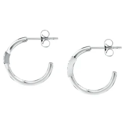 Orecchini In Acciaio<Trussardi ORECCHINI T-LOGO - TJAXC86