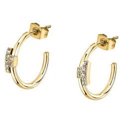 Orecchini In Acciaio<Trussardi ORECCHINI T-LOGO - TJAXC85