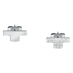 Gioielli Donna<Trussardi ORECCHINI T-LOGO - TJAXC36