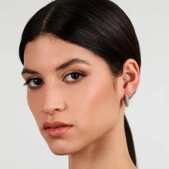 Orecchini|Orecchini In Acciaio<Trussardi ORECCHINI T-ROUND - TJAYF16