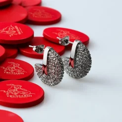 Orecchini|Orecchini In Acciaio<Trussardi ORECCHINI T-ROUND - TJAYF16