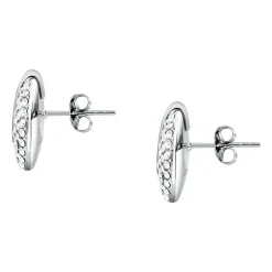Orecchini|Orecchini In Acciaio<Trussardi ORECCHINI T-ROUND - TJAYF15