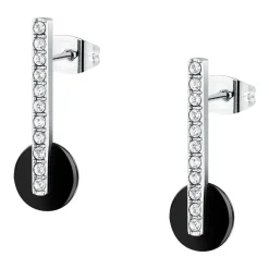 Orecchini|Orecchini In Acciaio<Trussardi ORECCHINI T-ROUND - TJAYF13