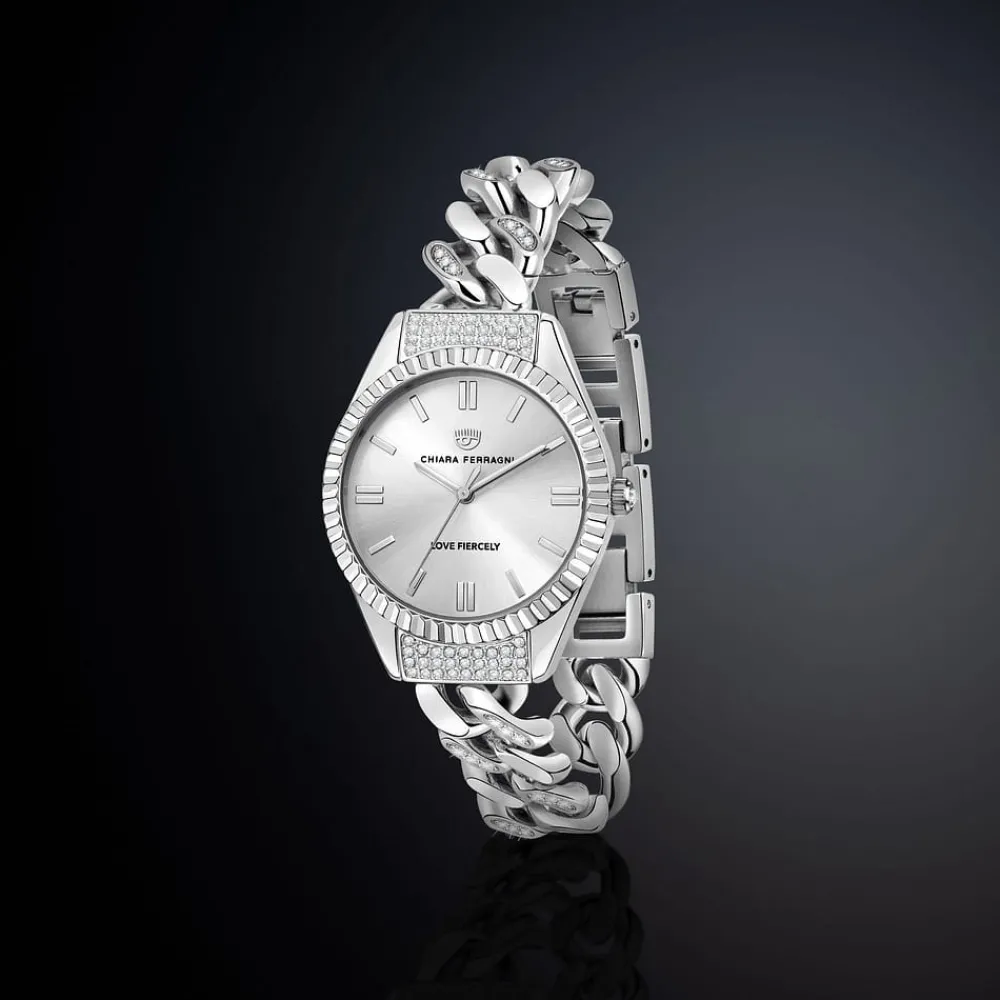 Just Time<Chiara Ferragni Brand Orologio Chain capsule - R1953104502