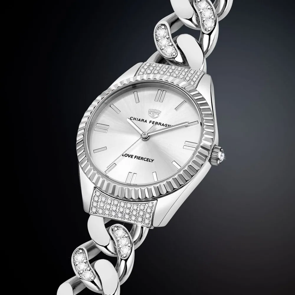 Just Time<Chiara Ferragni Brand Orologio Chain capsule - R1953104502