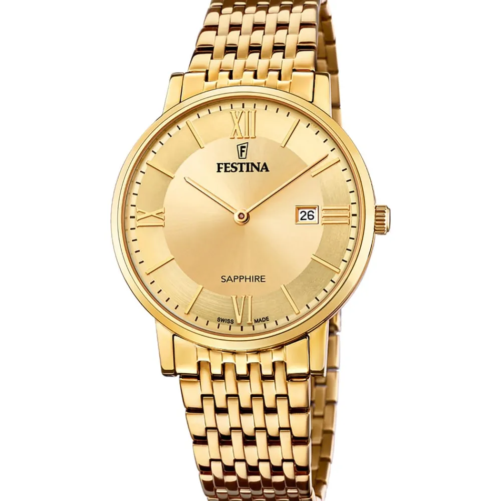Scopri Tutti Gli Orologi|Orologi Uomo<Festina OROLOGIO SWISS MADE - FE.F20020/2