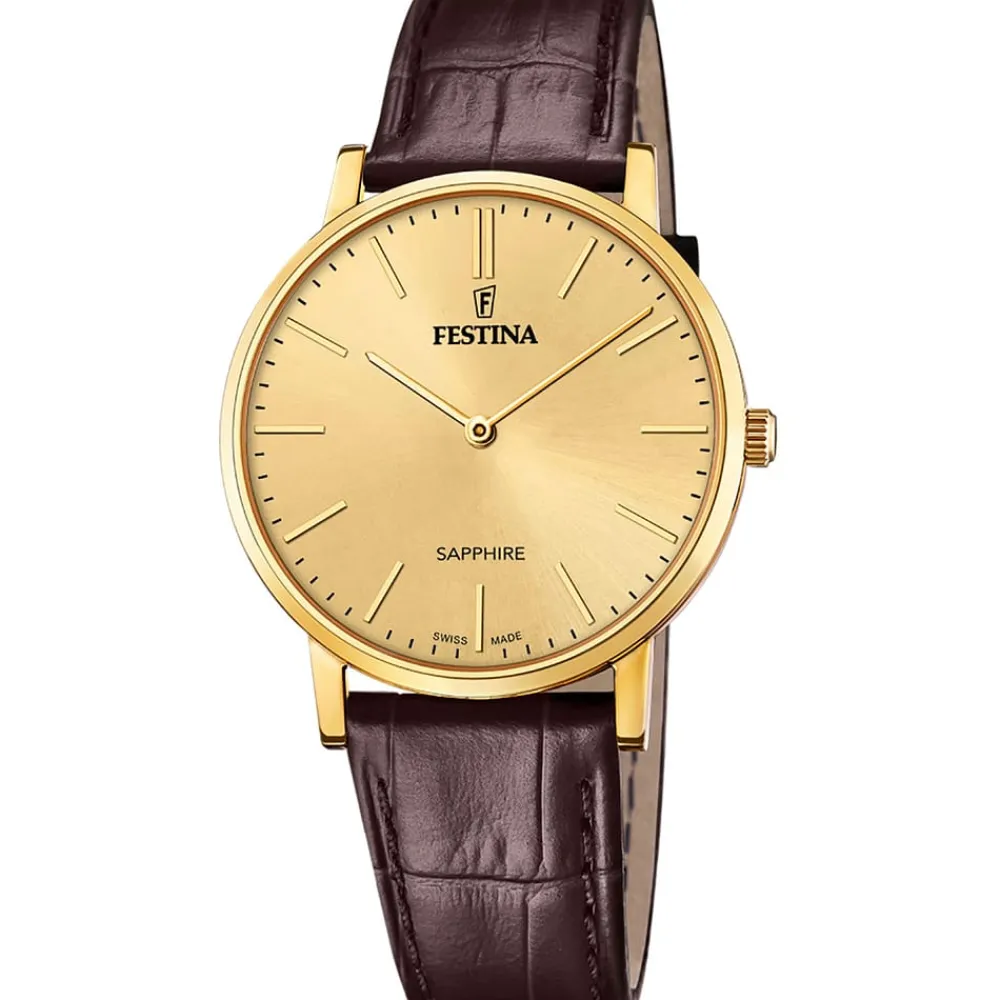 Scopri Tutti Gli Orologi|Orologi Uomo<Festina OROLOGIO SWISS MADE - FE.F20016/2