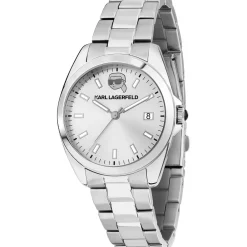 Orologi Donna|Tempo E Data<Karl Lagerfeld OROLOGIO ROUND ESSENTIALS - R0553101517