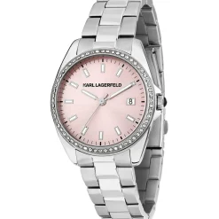 Orologi Donna|Tempo E Data<Karl Lagerfeld OROLOGIO ROUND ESSENTIALS - R0553101512