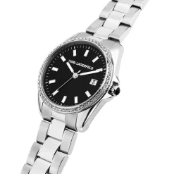 Orologi Donna|Tempo E Data<Karl Lagerfeld OROLOGIO ROUND ESSENTIALS - R0553101511