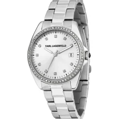 Orologi Donna|Tempo E Data<Karl Lagerfeld OROLOGIO ROUND ESSENTIALS - R0553101510