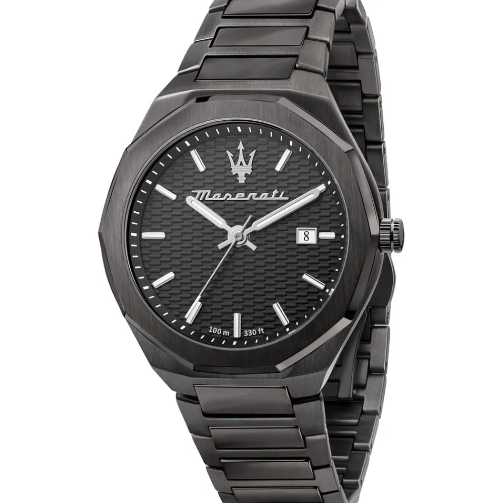 Tempo E Data<Maserati OROLOGIO STILE - R8853142001