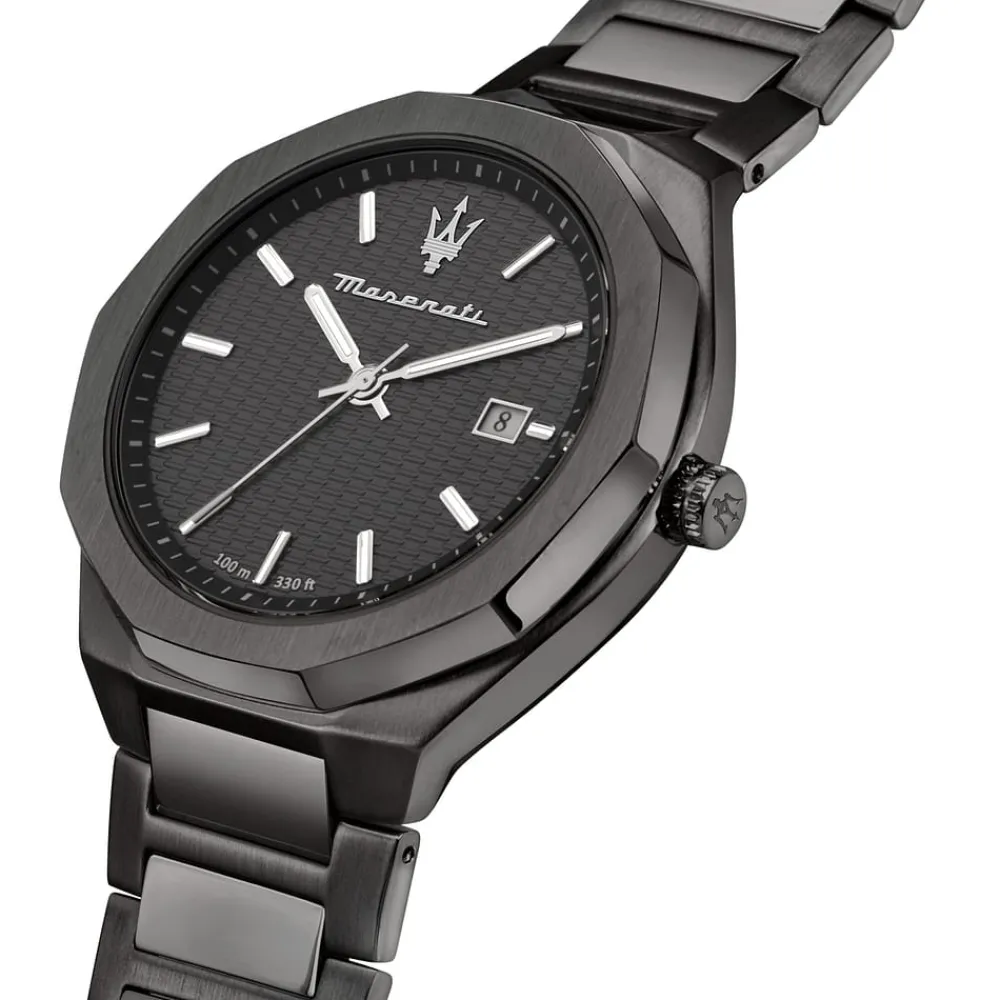 Tempo E Data<Maserati OROLOGIO STILE - R8853142001