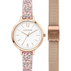 Just Time<Oui&me OROLOGIO FLEURETTE - ME010310