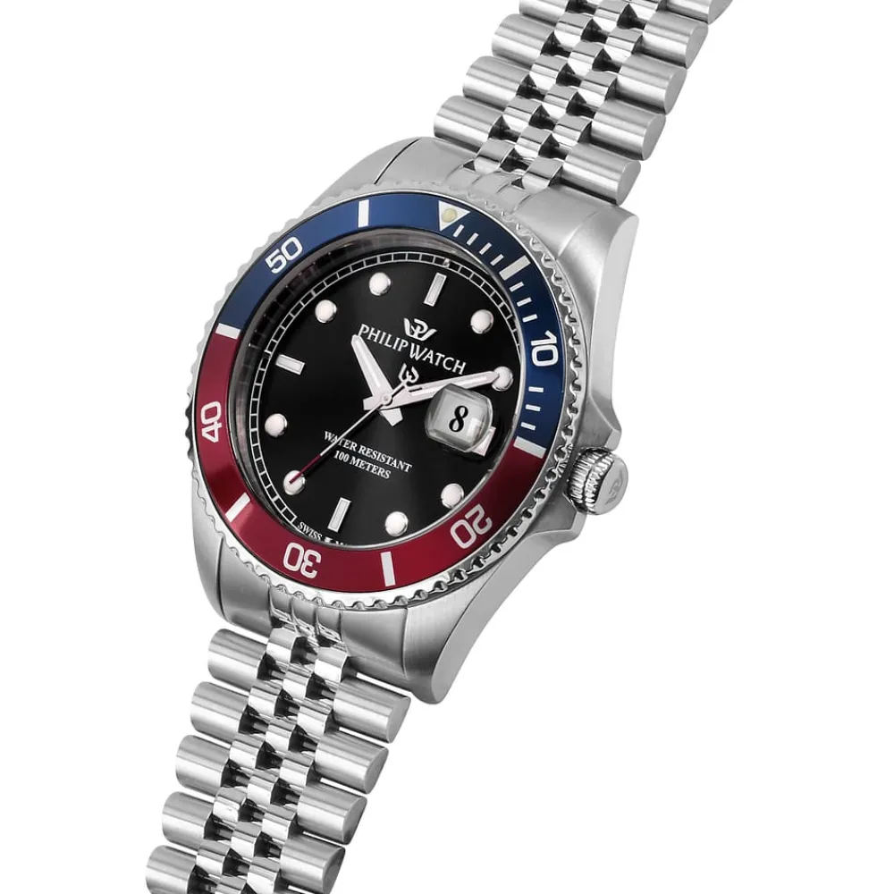 Scopri Tutti Gli Orologi|Tempo E Data<Philip Watch Orologio Caribe Sport - R8253597088